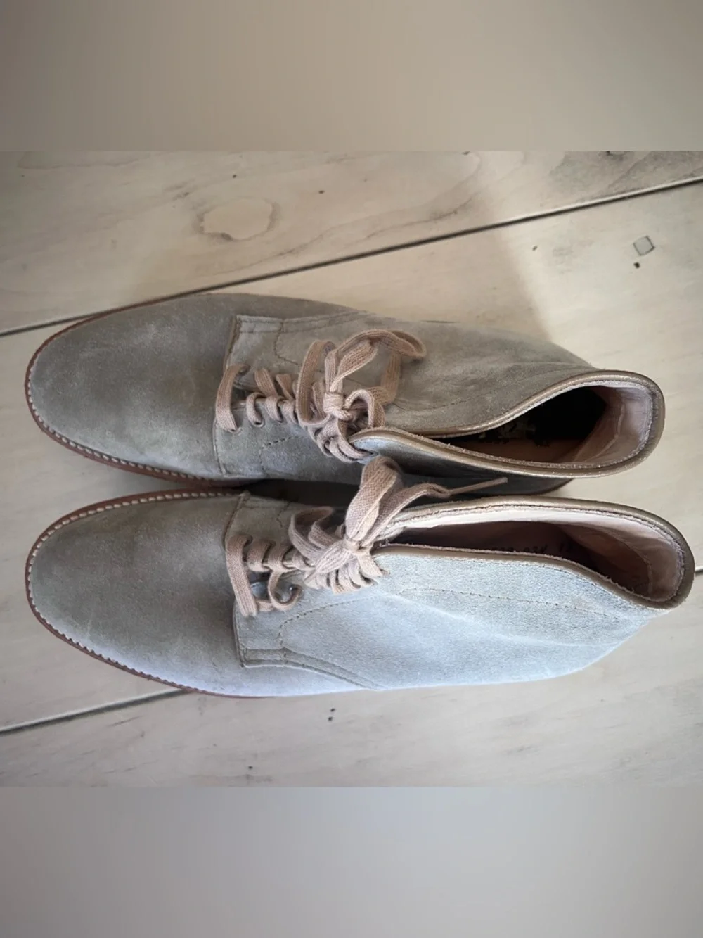 Alden Milkshake Suede Indy Boots